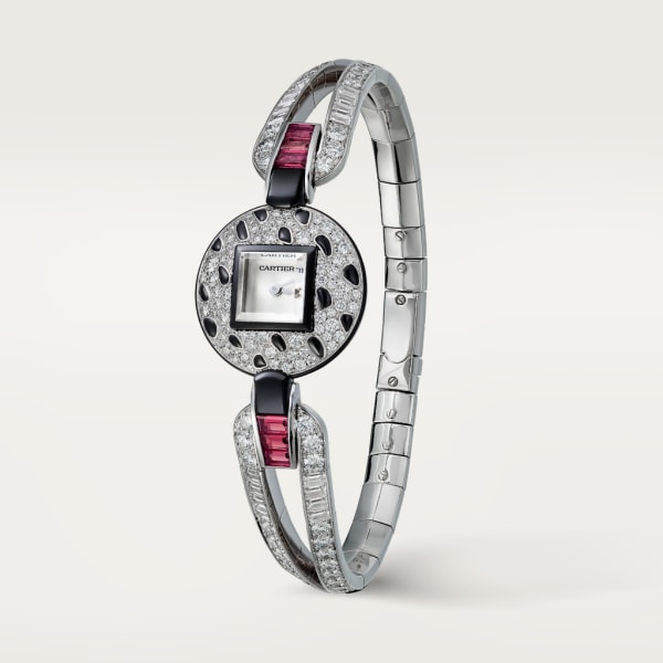 Panthère Jewellery Watches White gold, diamonds, rubies