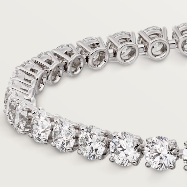 Essential Lines bracelet Platinum, diamonds