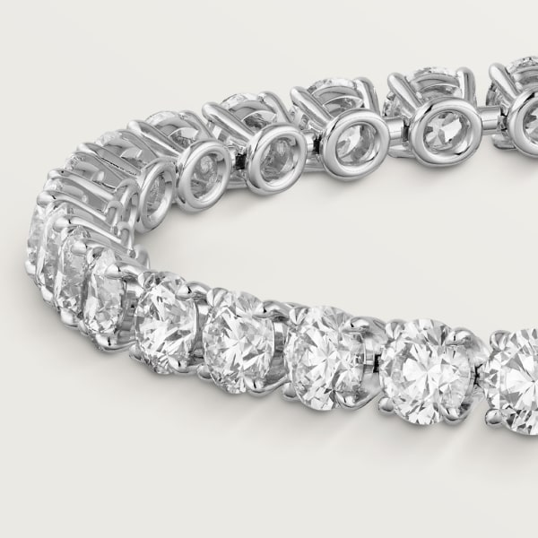 Essential Lines bracelet Platinum, diamonds