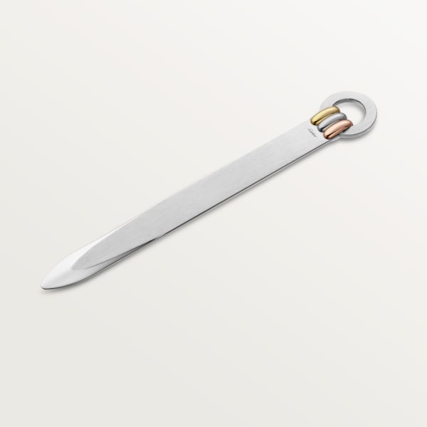 Vendôme Louis Cartier letter opener Stainless steel, yellow and rose golden finishes