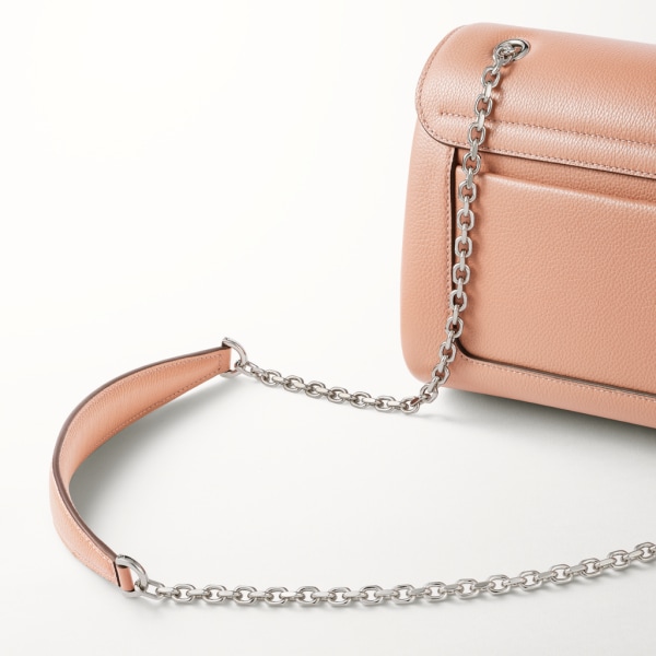 Panthère de Cartier bag, chain bag Blush calfskin, golden finish