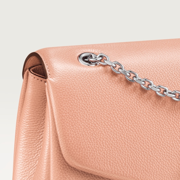 Panthère de Cartier bag, chain bag Blush calfskin, golden finish