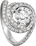 Trinity Ruban Solitaire Platinum, diamond