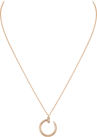 Juste un Clou necklace Rose gold, diamonds