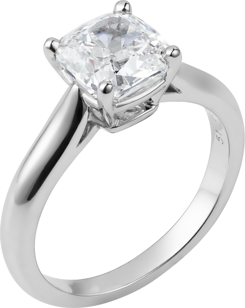 Solitaire 1895Platinum, diamonds