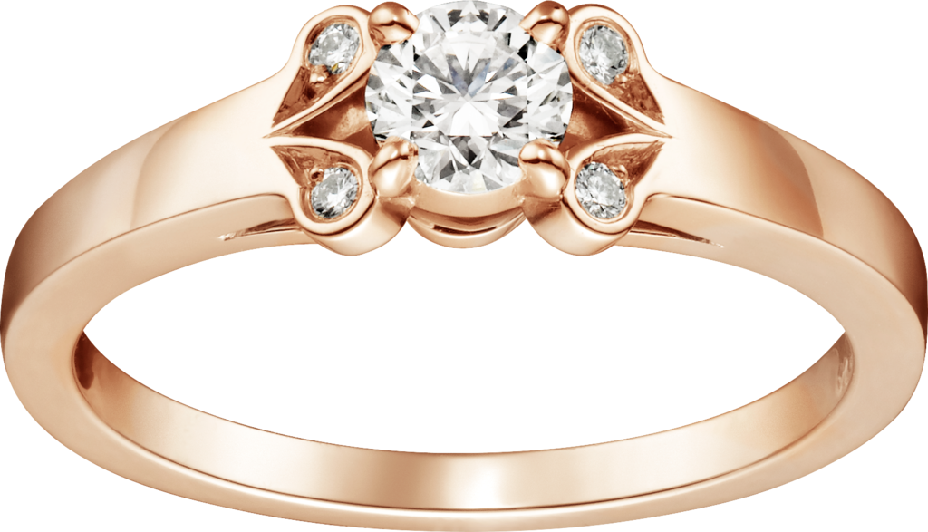 Ballerine SolitaireRose gold, diamond