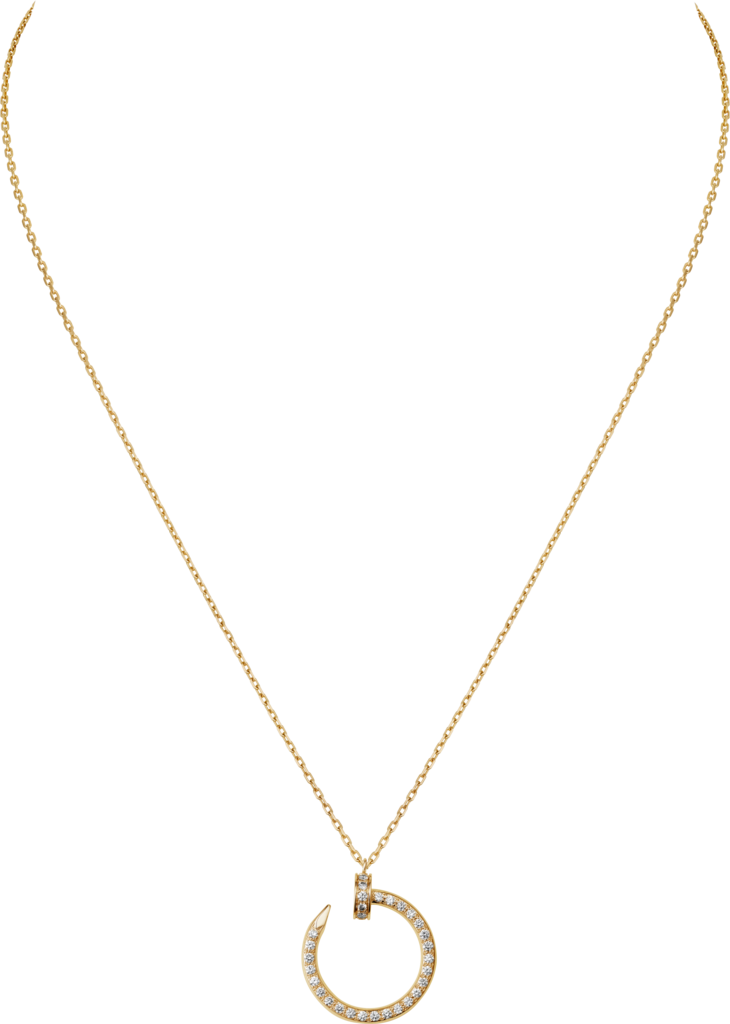 Juste un Clou necklaceYellow gold, diamonds