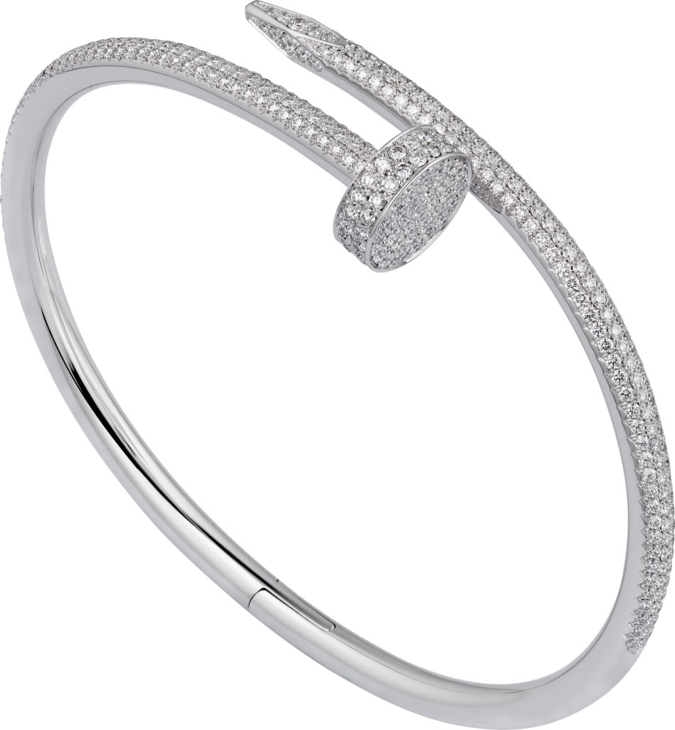 Juste un Clou braceletWhite gold, diamonds