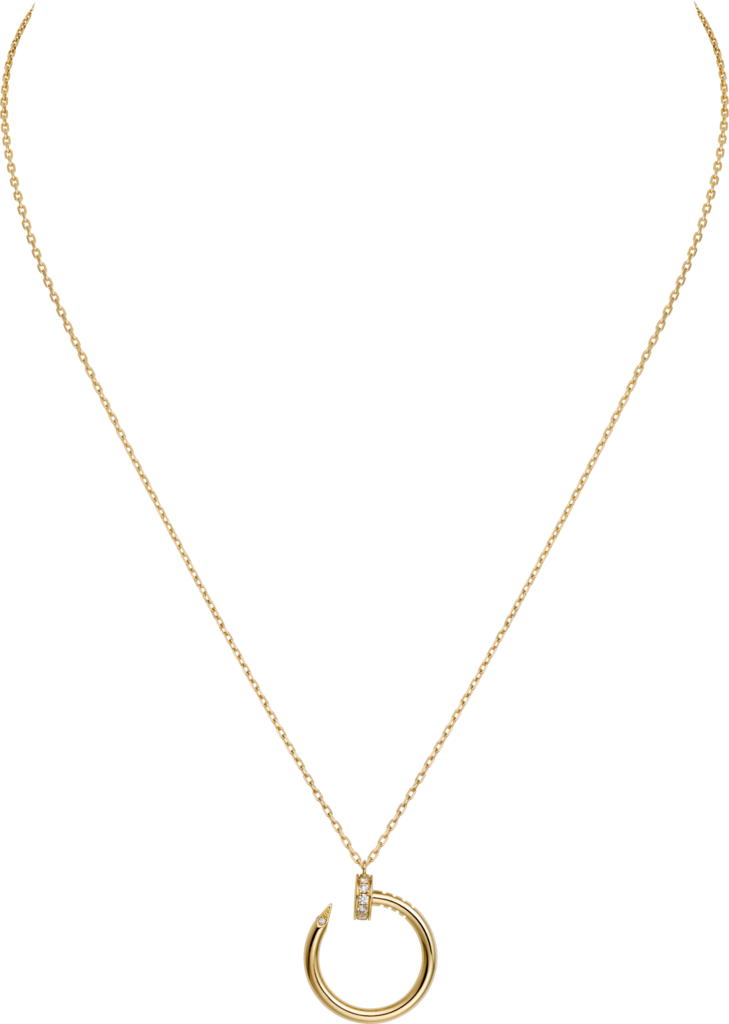 Juste un Clou necklaceYellow gold, diamonds