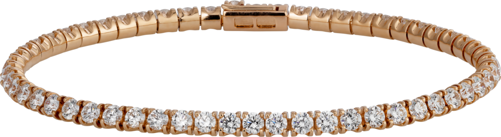 Essential Lines braceletRose gold, diamonds