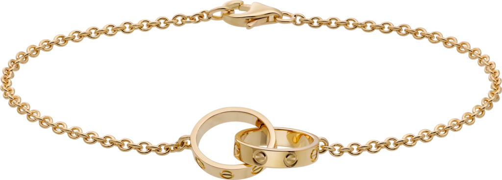 Love braceletYellow gold