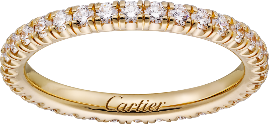 Étincelle de Cartier wedding ringYellow gold, diamonds