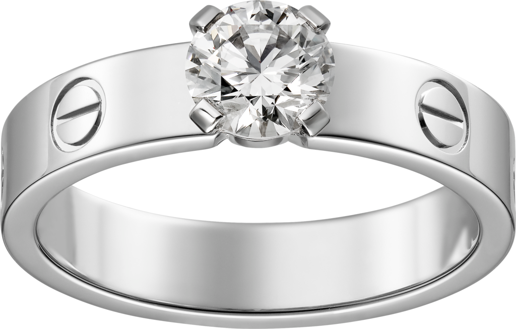 Love SolitaireWhite gold, diamond